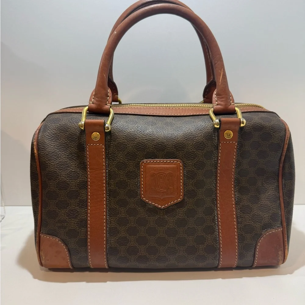 Celine Macadam Mini Boston Bag - Picture 1 of 13